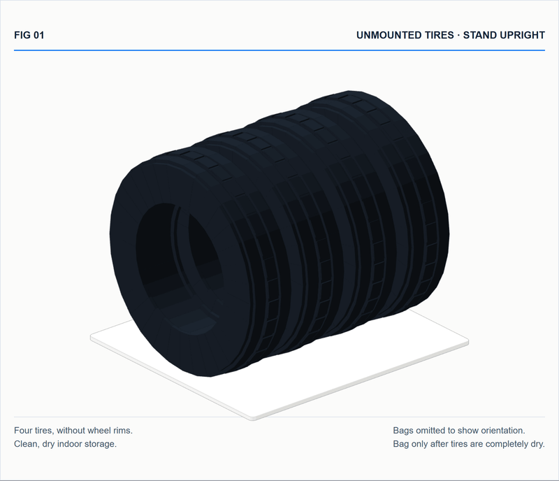 Seasonal Tire Storage: A Practical Handoff Checklist