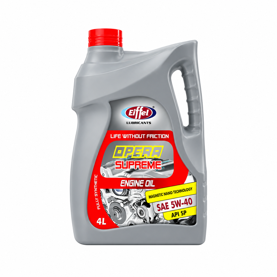 Eiffel Opera OPERA SUPREME 5W40 SP Full Synthetic Engine Oil – USA (Case of 4 Jugs, 20L) (Copy)