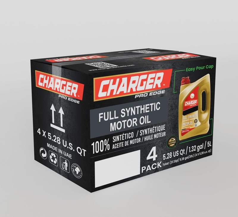 0W20 Full Synthetic Motor Oil - UAE (Case of 4 Jugs, 20L) - Toee Tire