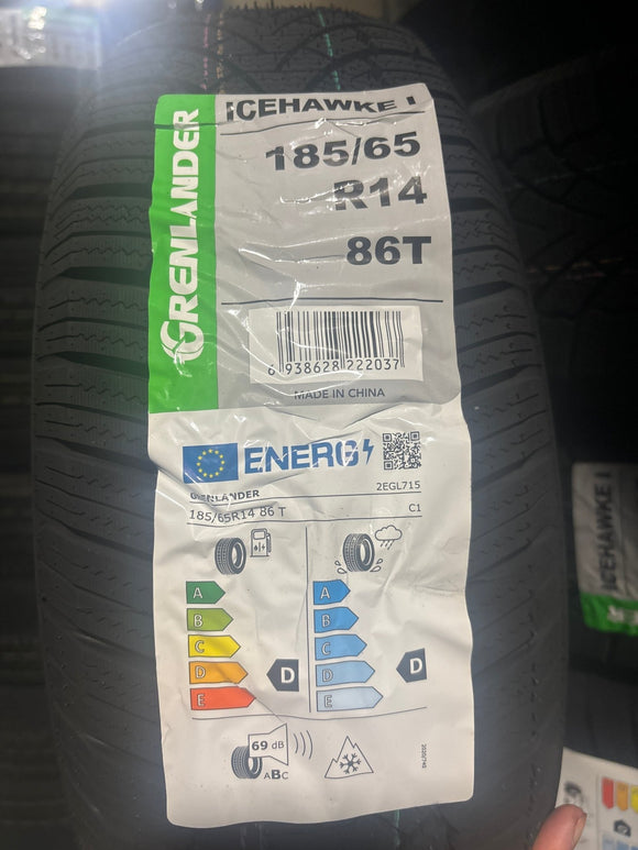 185/65R14 GRENLANDER ICEHAWKE I WINTER - Toee Tire