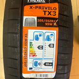 205/55R17 TRACMAX X-privilo H/T PASSENGER - Toee Tire