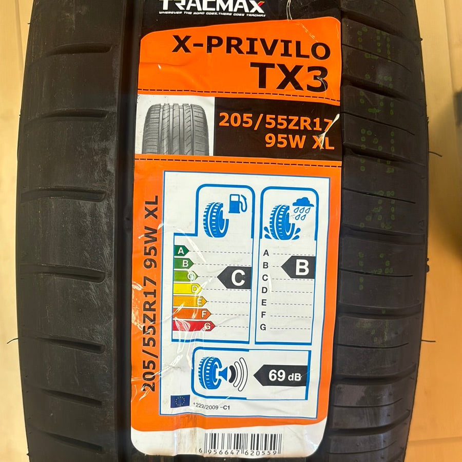 205/55R17 TRACMAX X-privilo H/T PASSENGER - Toee Tire