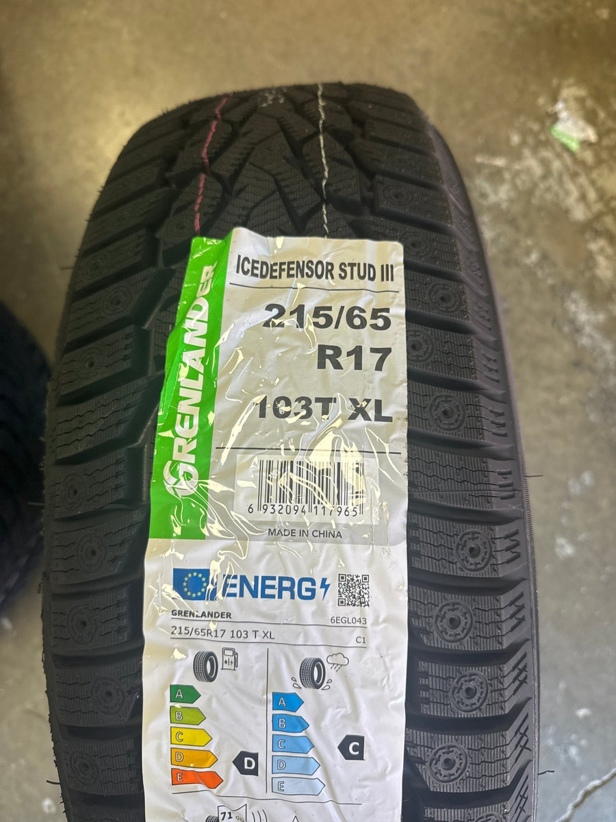 215/65R17 GRENLANDER ICEDEFENSOR STUD III WINTER - Toee Tire