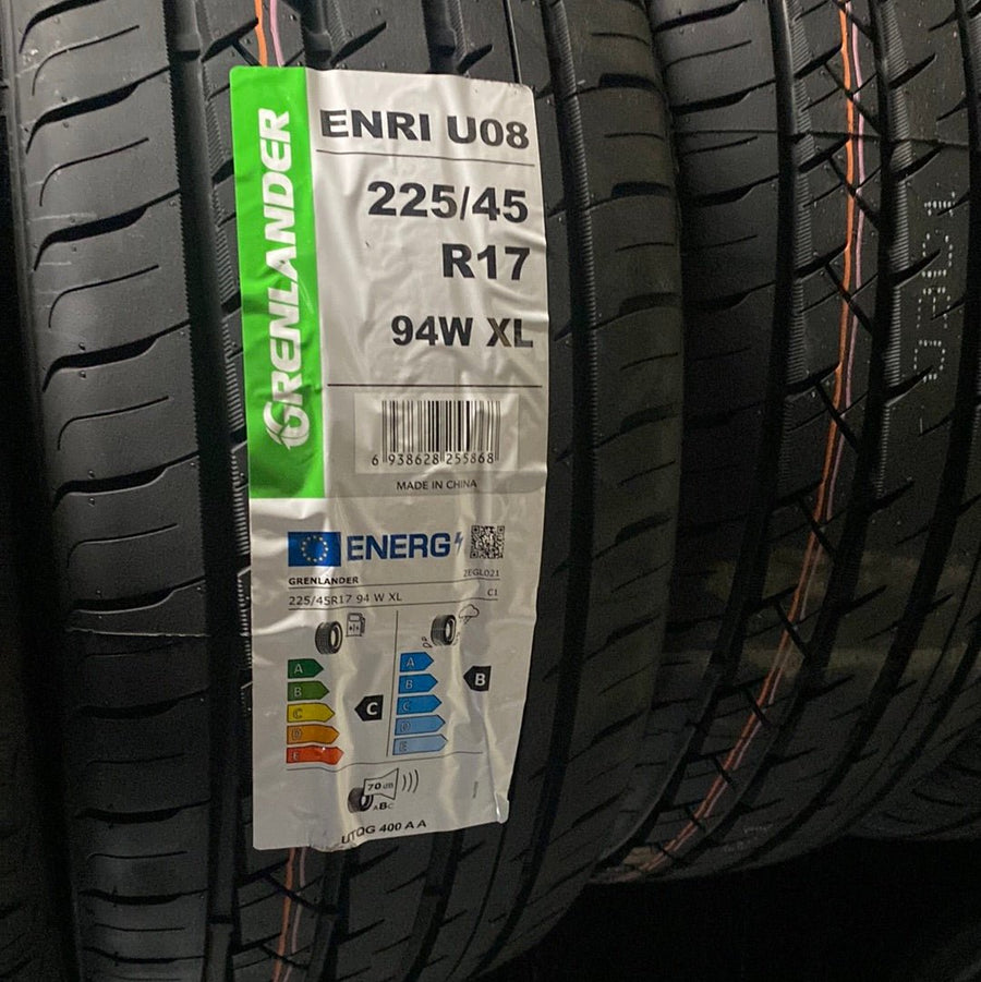 225/45R17 GRENLANDER ENRI U08 UHP PASSENGER - Toee Tire