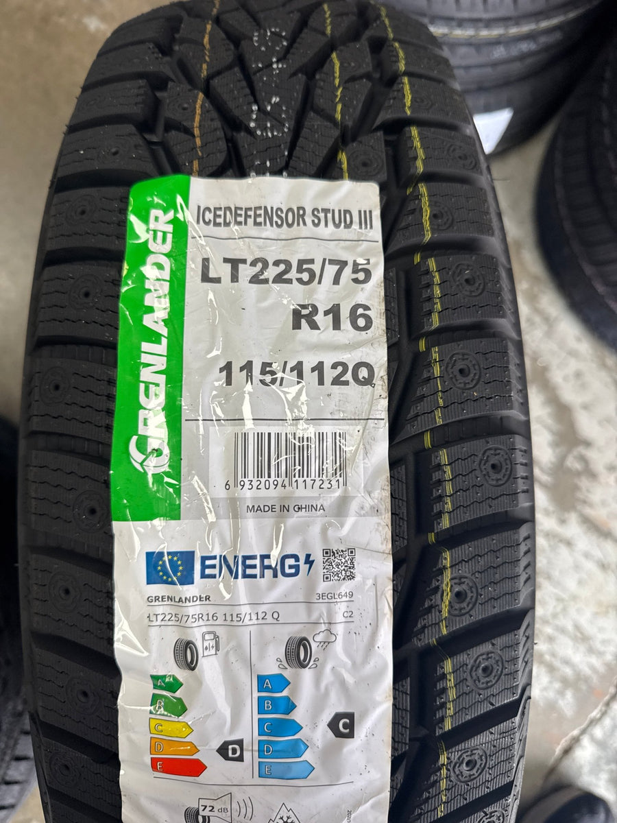 225/75R16 GRENLANDER ICEDEFENSOR STUD III LIGHT TRUCK WINTER - Toee Tire