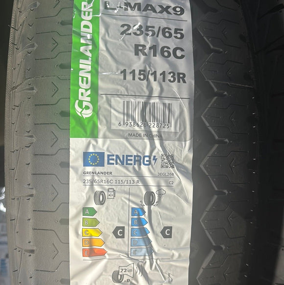235/65R16C GRENLANDER L-MAX9 VAN COMMERCIAL - Toee Tire