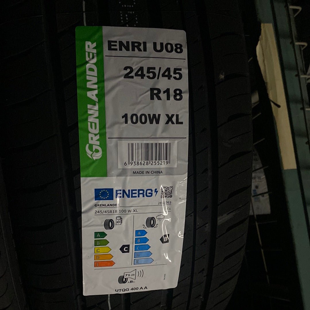 245/45R18 GRENLANDER ENRI U08 UHP PASSENGER - Toee Tire