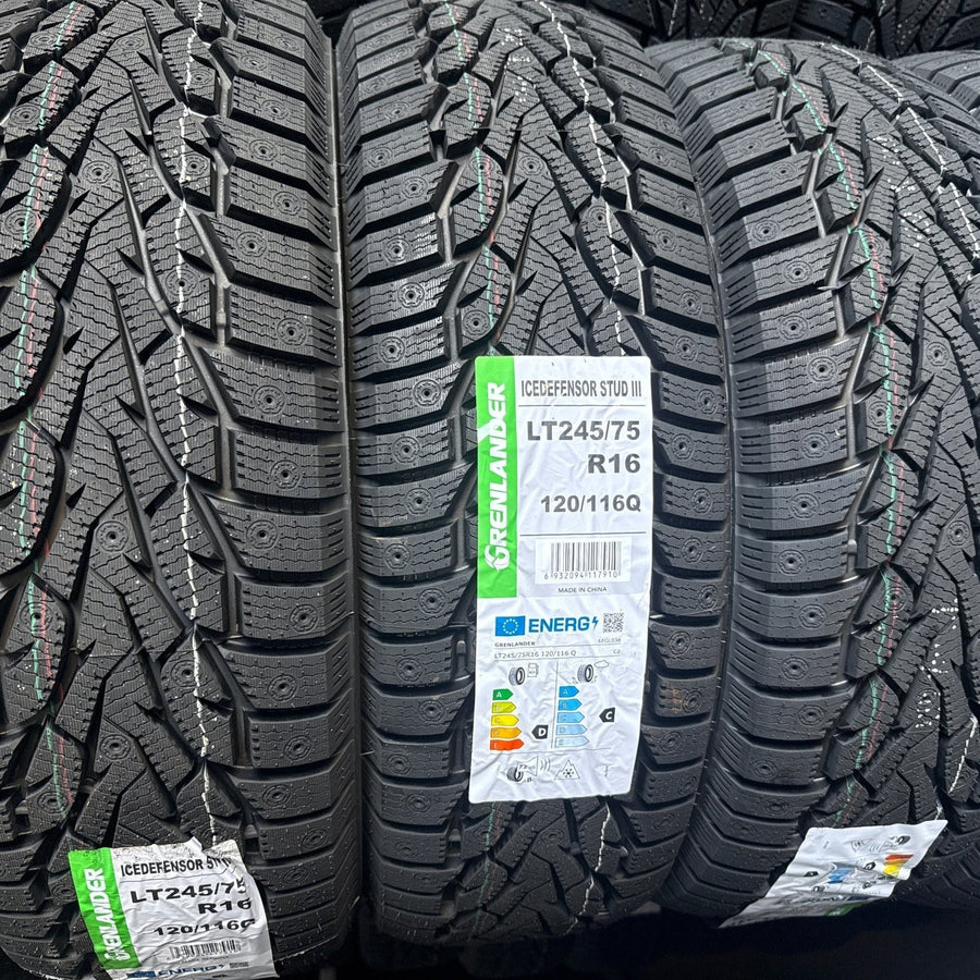 245/75R16 GRENLANDER ICEDEFENSOR STUD III LIGHT TRUCK WINTER - Toee Tire