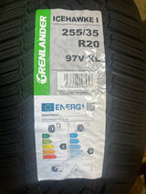255/35R20 GRENLANDER ICEHAWKE I WINTER - Toee Tire