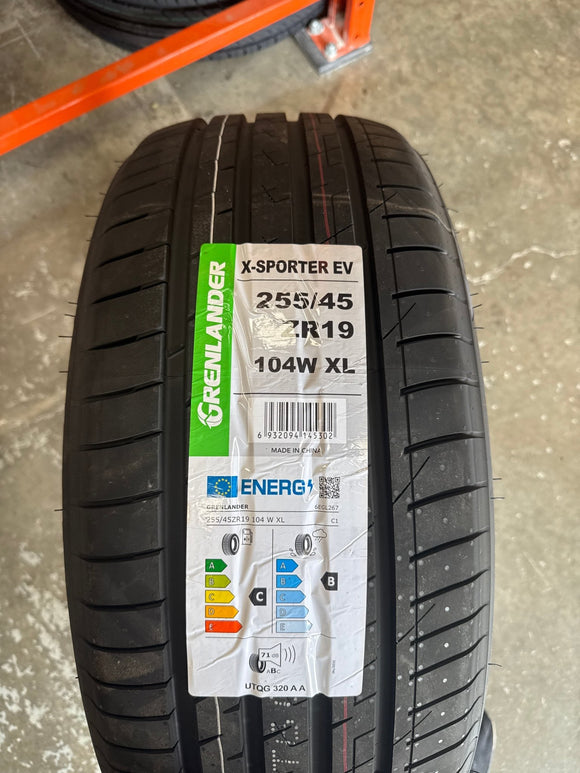 255/45R19 GRENLANDER X - SPORTER EV PASSENGER - Toee Tire