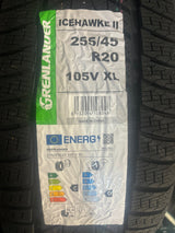 255/45R20 GRENLANDER ICEHAWKE II WINTER - Toee Tire