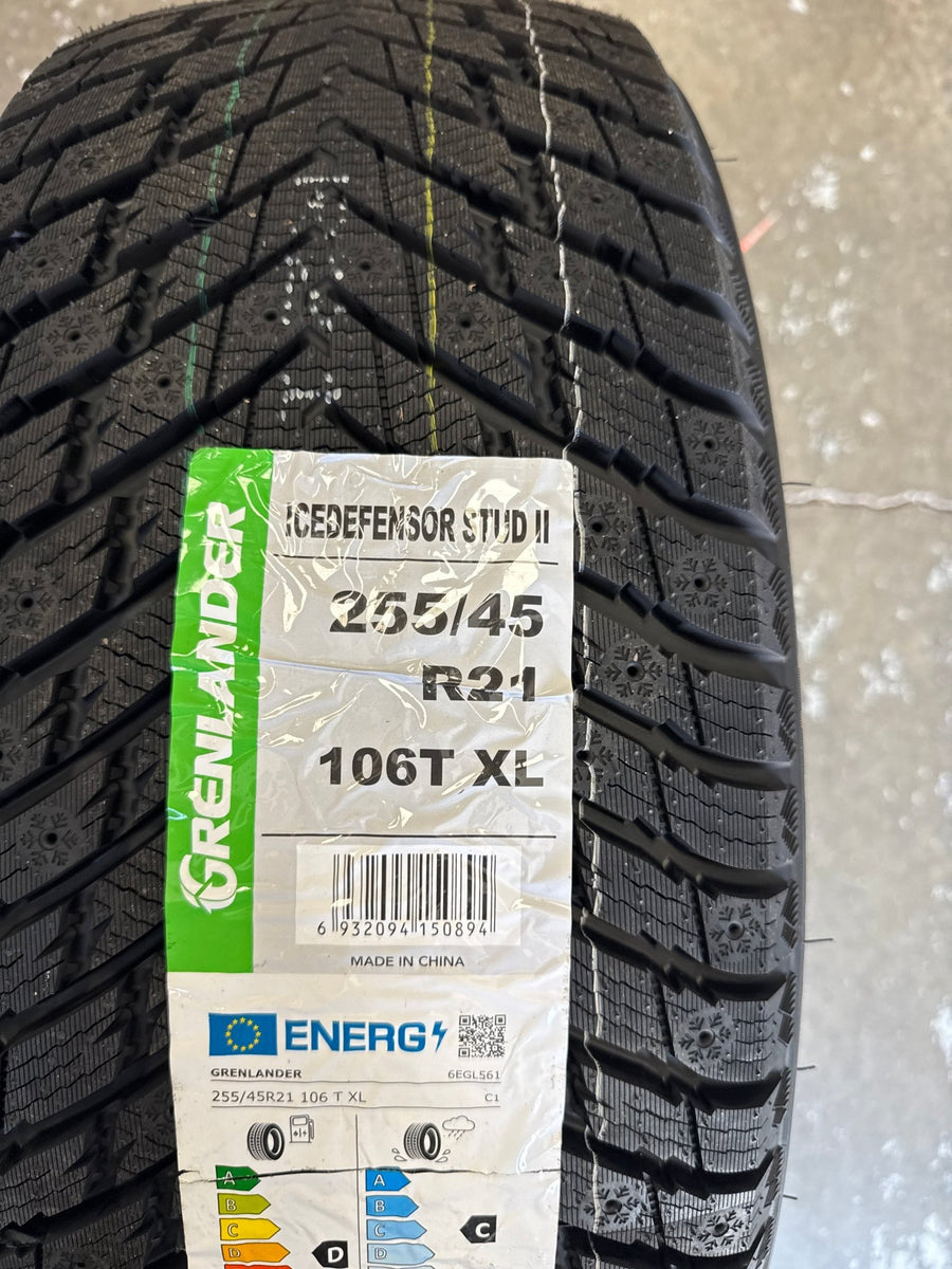 255/45R21 GRENLANDER ICEDEFENSOR STUD II WINTER - Toee Tire