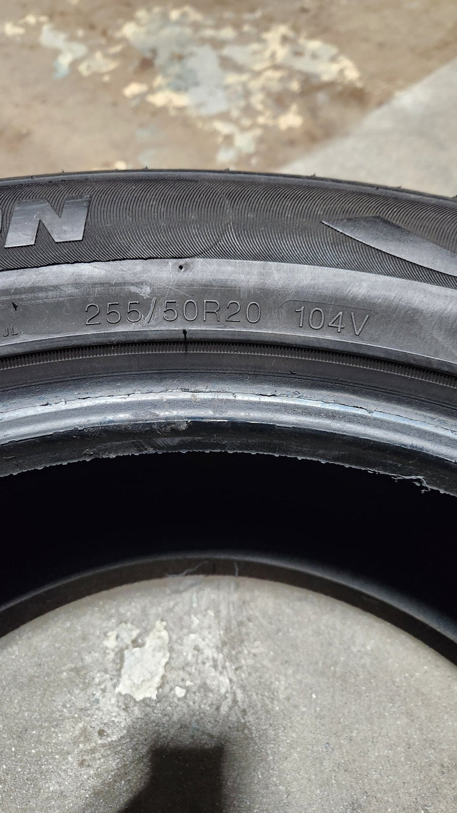 255/50R20 HORIZON HORACE HU901 PASSENGER (USED) - Toee Tire