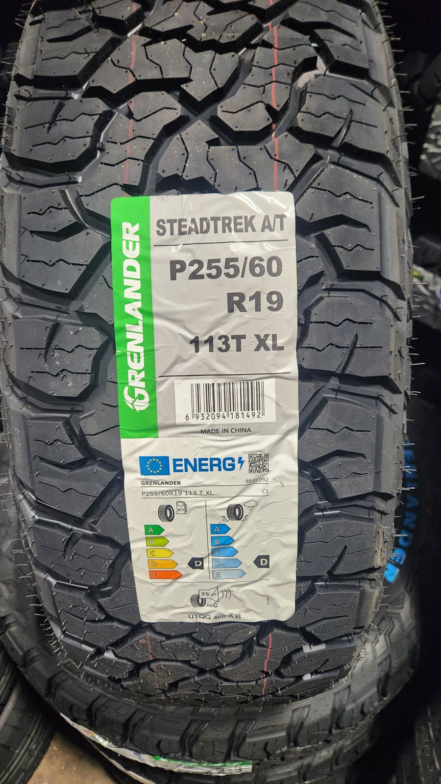 255/60R19 GRENLANDER STEADTREK A/T PASSENGER - Toee Tire