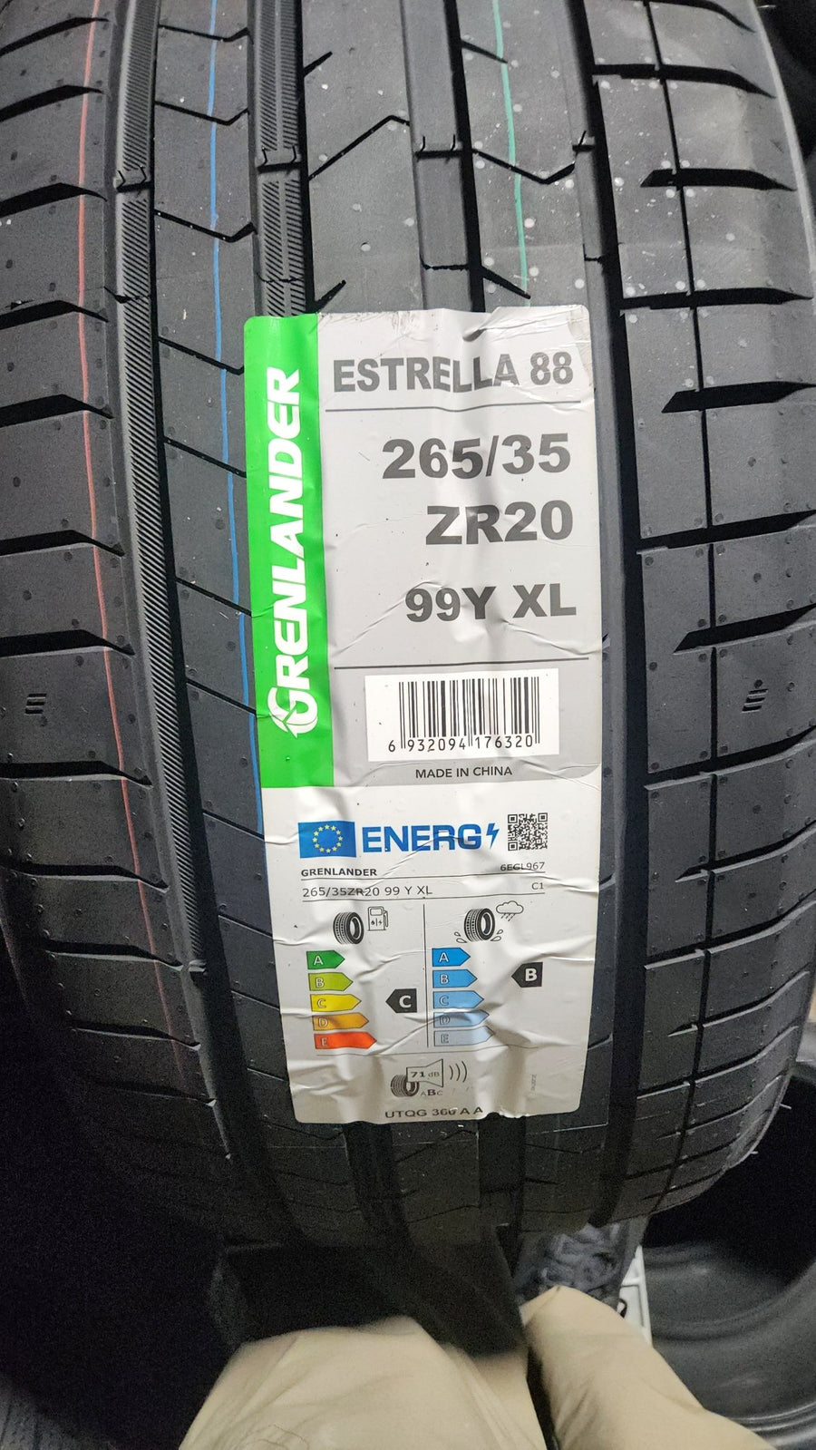 265/35R20 GRENLANDER ESTRELLA 88 - Toee Tire