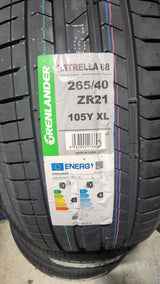 265/40R21 GRENLANDER ESTRELLA 88 - Toee Tire