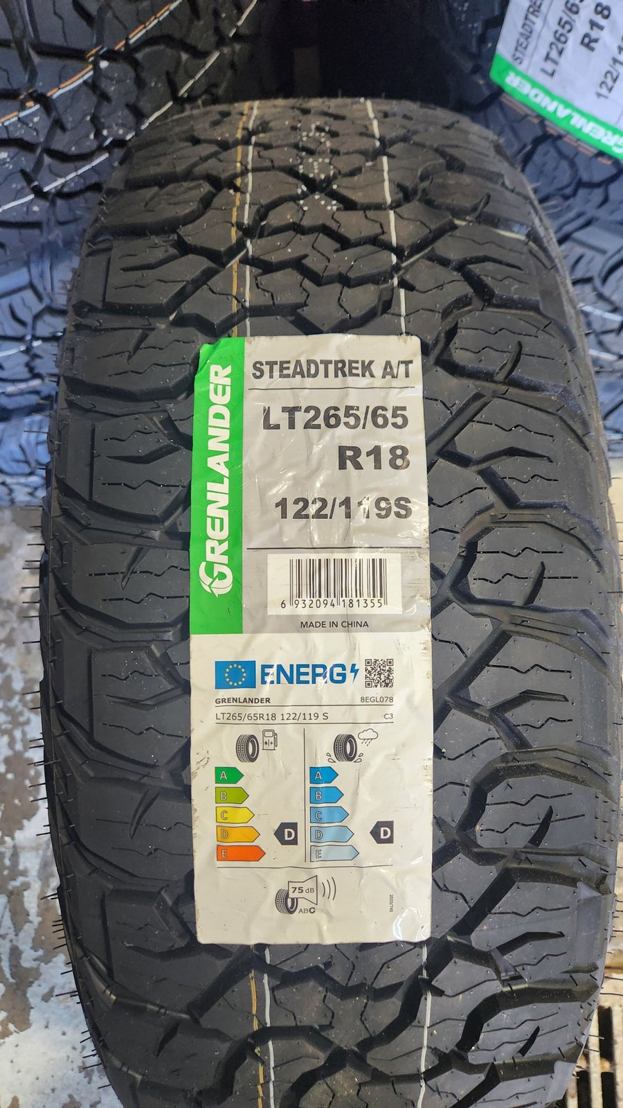 265/65R18 GRENLANDER STEADTREK A/T LIGHT TRUCK - Toee Tire
