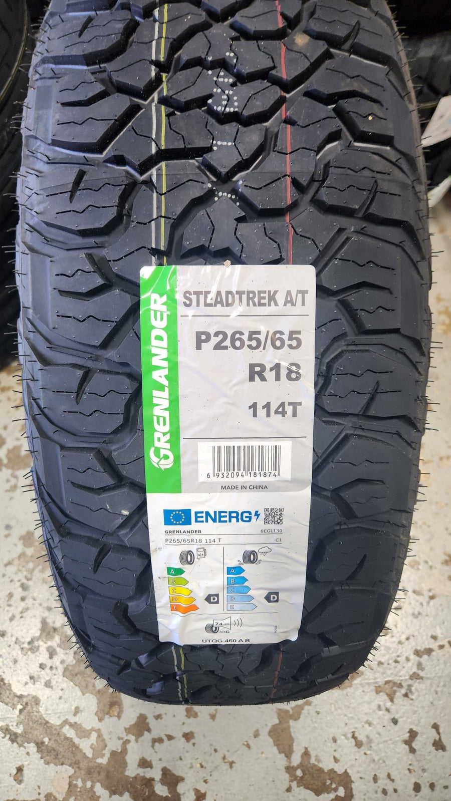 265/65R18 GRENLANDER STEADTREK A/T PASSENGER - Toee Tire