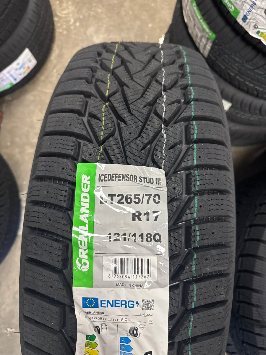 265/70R17 GRENLANDER ICEDEFENSOR STUD III LIGHT TRUCK WINTER - Toee Tire