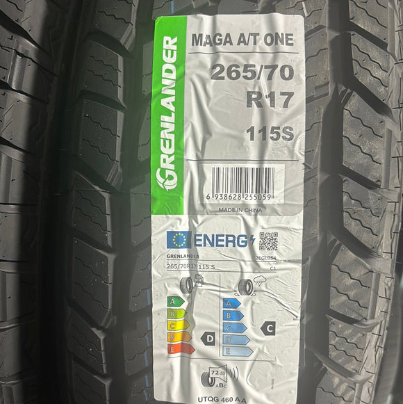 265/70R17 GRENLANDER MAGA A/T ONE LIGHT TRUCK - Toee Tire