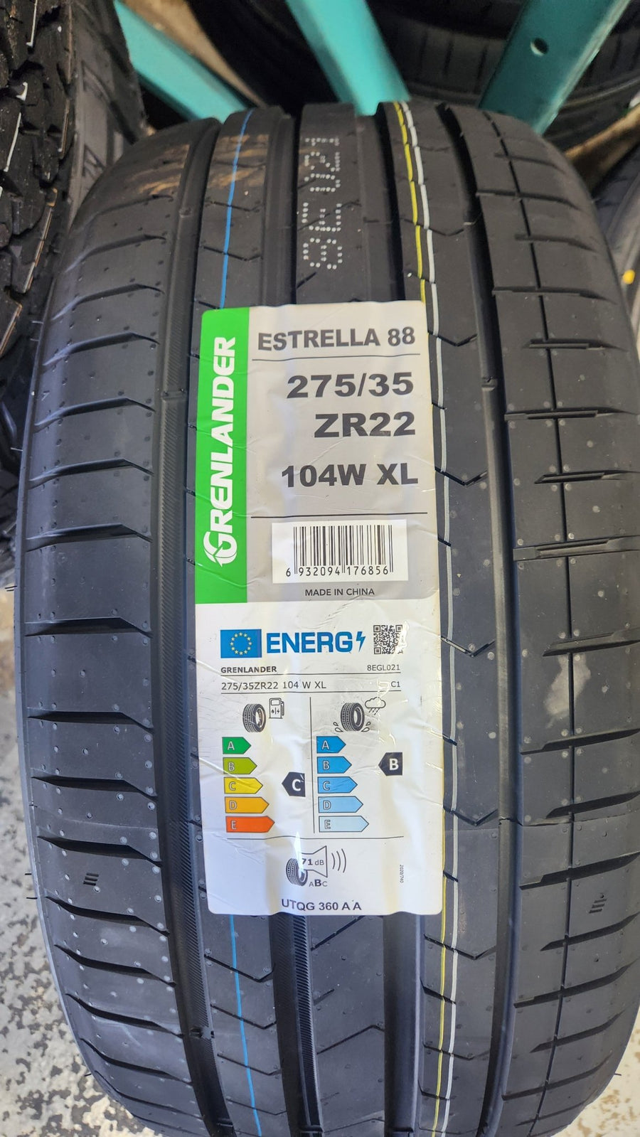 275/35R22 GRENLANDER ESTRELLA 88 - Toee Tire