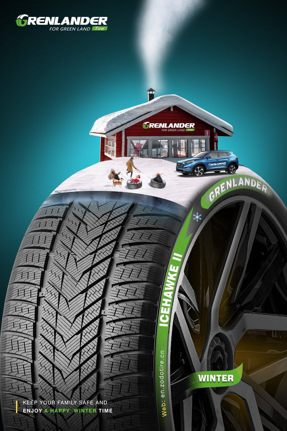 275/40R18 GRENLANDER ICEHAWKE II WINTER - Toee Tire