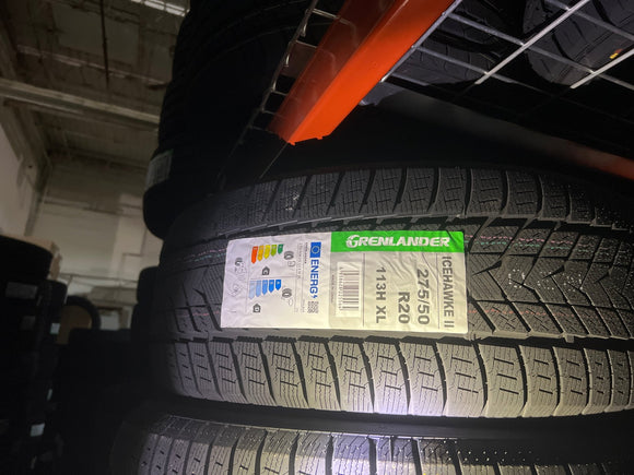 275/50R20 GRENLANDER ICEHAWKE II WINTER - Toee Tire