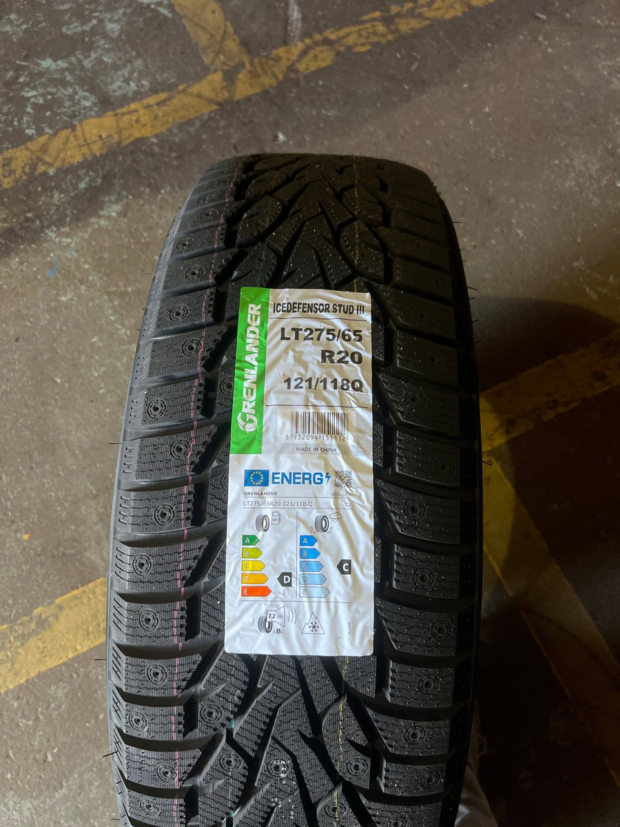 275/65R20 GRENLANDER ICEDEFENSOR STUD III LIGHT TRUCK WINTER - Toee Tire