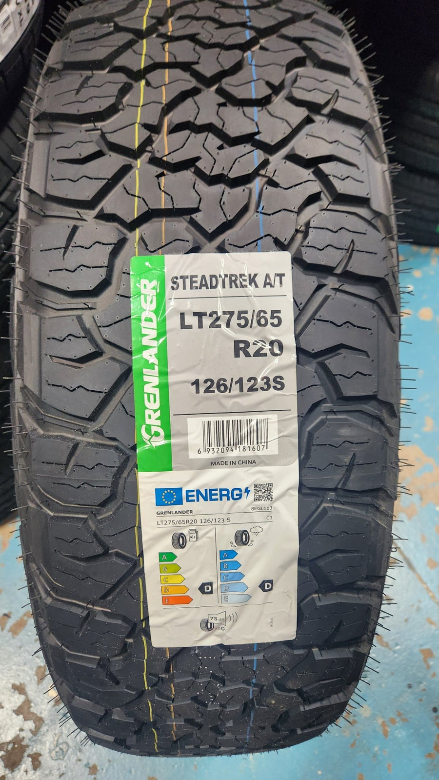 275/65R20 GRENLANDER STEADTREK A/T LIGHT TRUCK - Toee Tire