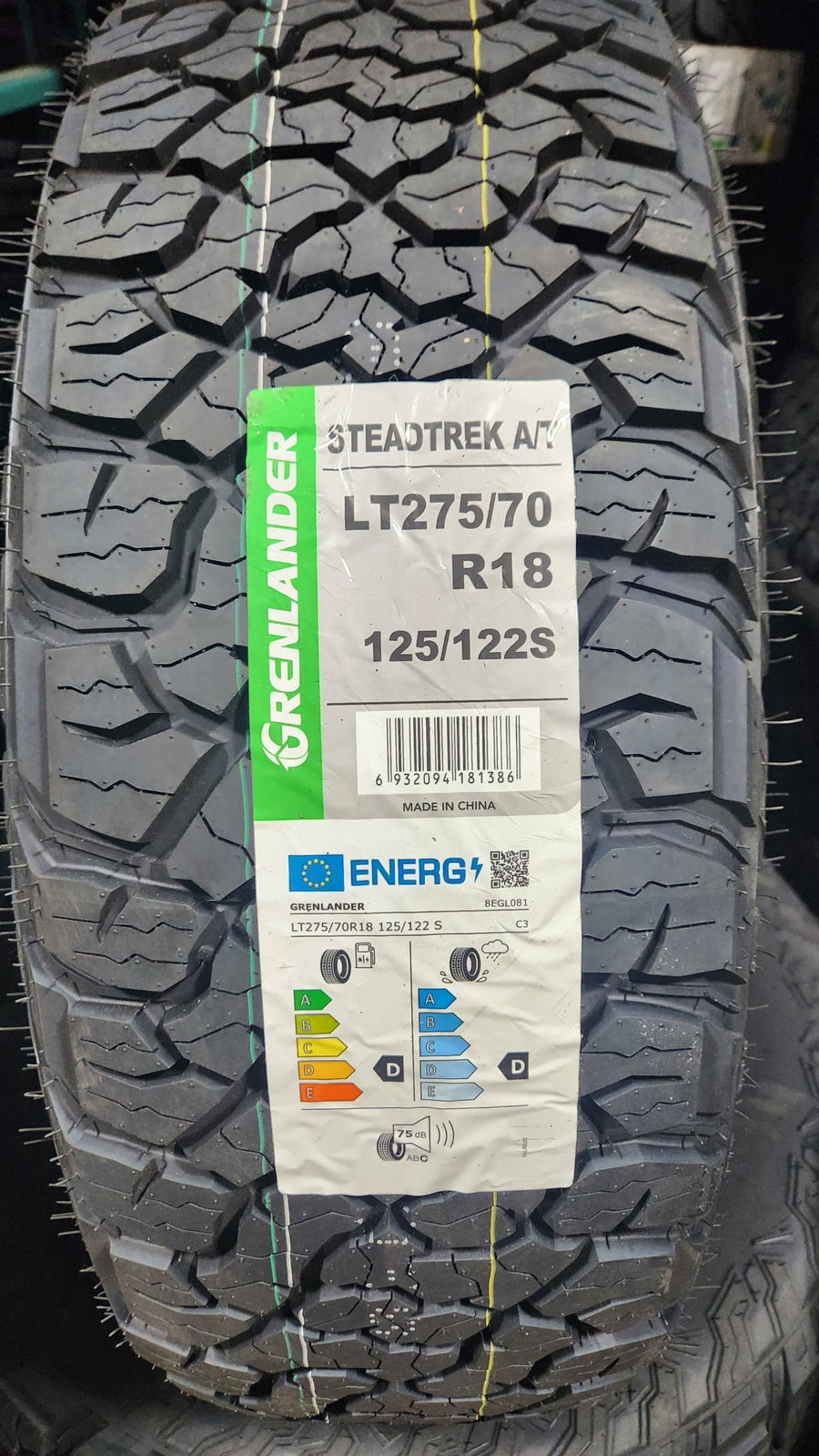 275/70R18 GRENLANDER STEADTREK A/T LIGHT TRUCK - Toee Tire