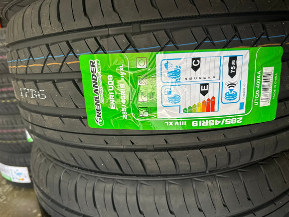 285/45R19 GRENLANDER ENRI U08 UHP PASSENGER - Toee Tire