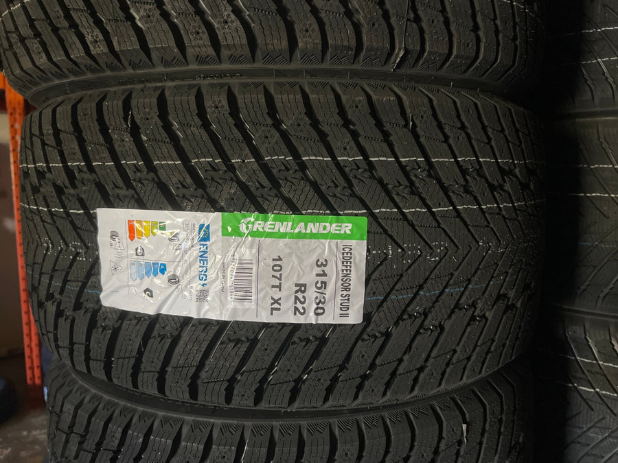 315/30R22 GRENLANDER ICEDEFENSOR STUD II WINTER - Toee Tire