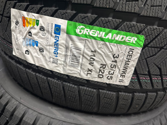 315/35R20 GRENLANDER ICEHAWKE II WINTER - Toee Tire