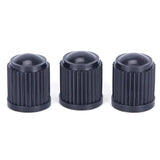 50 x Black Plastic Car Truck Auto Wheels Tire Valve Stem Cap Lid Air Dust Cover - Toee Tire