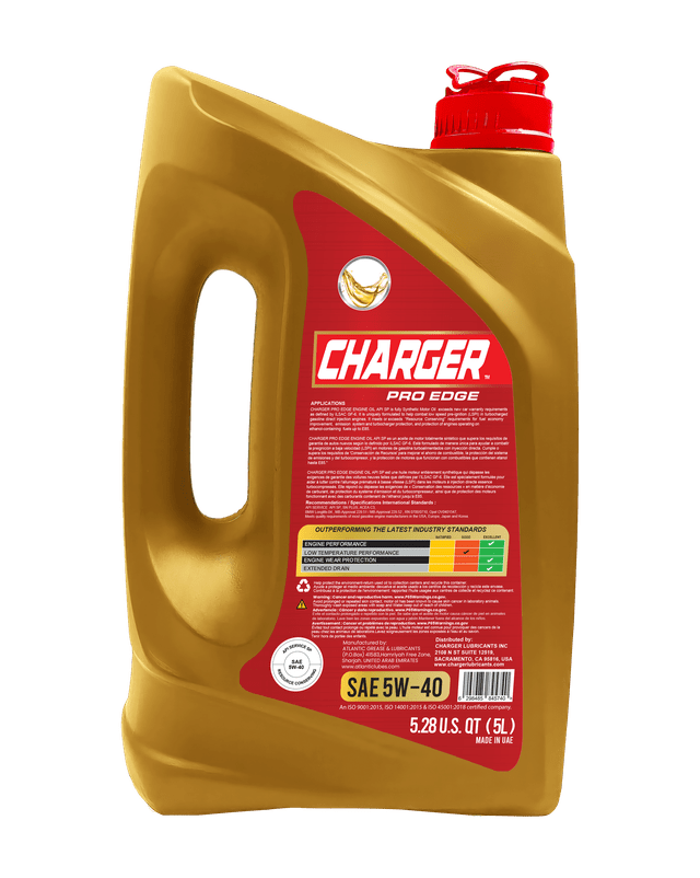 5W40 Full Synthetic Motor Oil - UAE (Case of 4 Jugs, 20L) - Toee Tire
