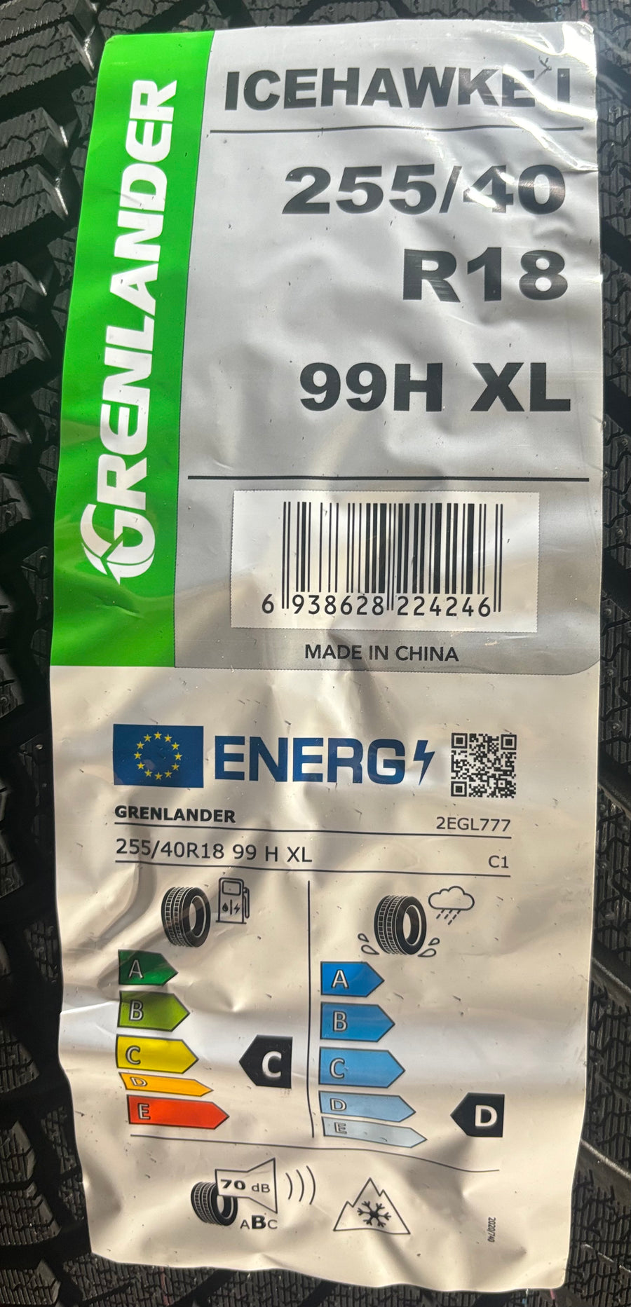 255/40R18 GRENLANDER ICEHAWKE I WINTER