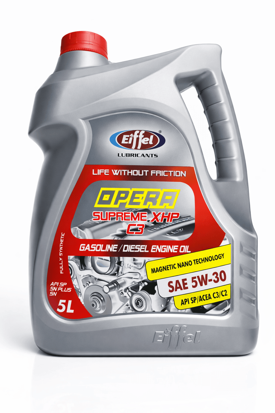 Eiffel Opera Ultimate C3 5W30 SN Full Synthetic Engine Oil – USA (Case of 4 Jugs, 20L) - Toee Tire