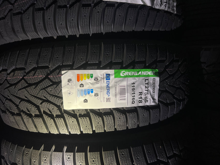 LT275/65R18 GRENLANDER ICEDEFENSOR STUD III LIGHT TRUCK WINTER - Toee Tire