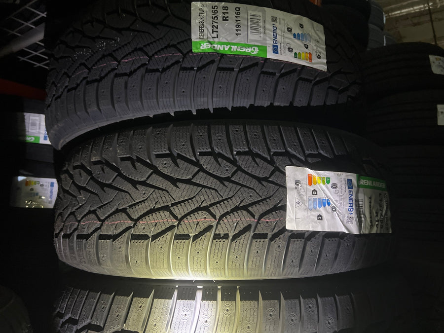 LT275/65R18 GRENLANDER ICEDEFENSOR STUD III LIGHT TRUCK WINTER - Toee Tire