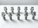 Lug Bolts M14 x 1.25 - Silver Wheel Locking Bolts 10 PCS - Toee Tire