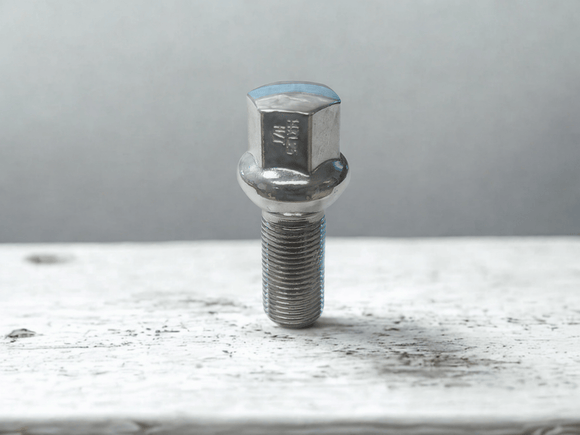 Lug Bolts M14 x 1.25 - Silver Wheel Locking Bolts 10 PCS - Toee Tire