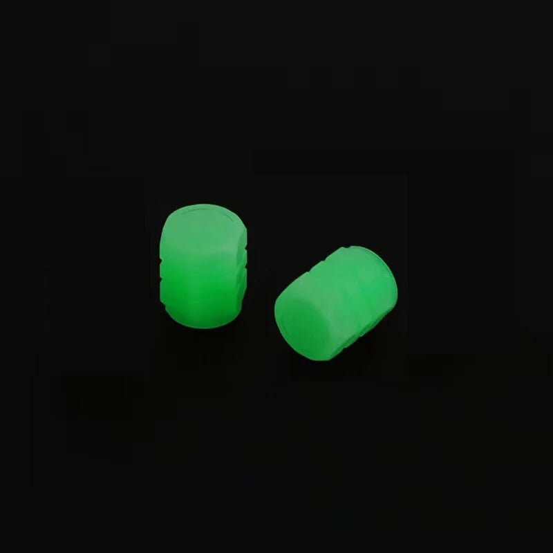 Luminous Night Glowing Motorcycle Wheel Tyre Valve Caps Decors for Tracer 9 Gt Suzuki Gsxr 600 Fz1 Tmax Fz6 Cbr650F Yamaha R1 - Toee Tire