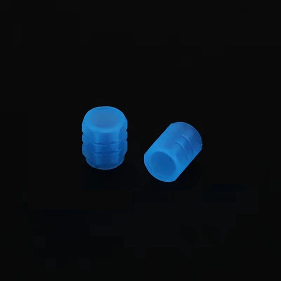 Luminous Night Glowing Motorcycle Wheel Tyre Valve Caps Decors for Tracer 9 Gt Suzuki Gsxr 600 Fz1 Tmax Fz6 Cbr650F Yamaha R1 - Toee Tire