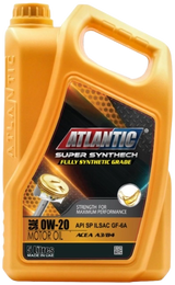 SAE 0W20 API SP - Atlantic Super Synthech Engine Oil (Case of 4 Jugs, 20L) - Toee Tire