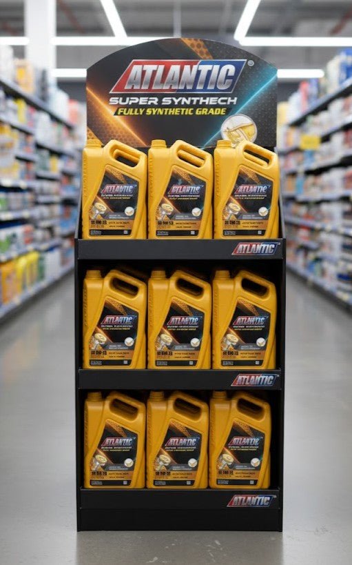 SAE 0W20 API SP - Atlantic Super Synthech Engine Oil (Case of 4 Jugs, 20L) - Toee Tire