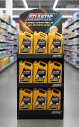 SAE 0W20 API SP - Atlantic Super Synthech Engine Oil (Case of 4 Jugs, 20L) - Toee Tire