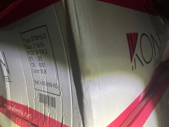 STEEL RIM X49560 19 INCH 5X114.3 - Toee Tire