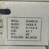 STEEL RIM X99154N (X40914) 16 INCH 5X114.3 - Toee Tire