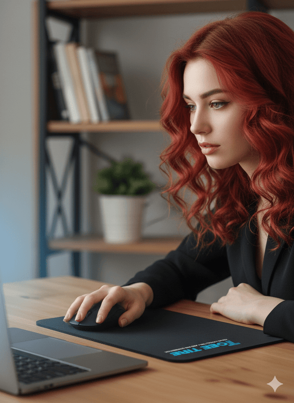 Toee Tire Premium Mouse Pad - Non - Slip Waterproof Gaming & Office Desk Mat - Toee Tire