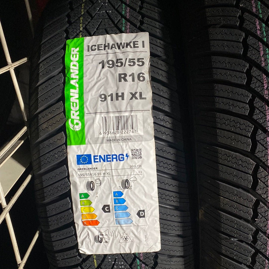 195/55R16 GRENLANDER ICEHAWKE I WINTER - Toee Tire